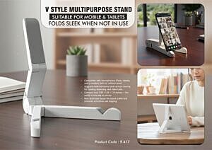 V style multipurpose stand