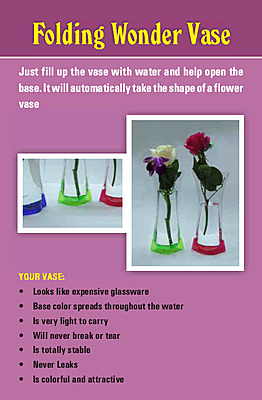 Folding Wonder Vase