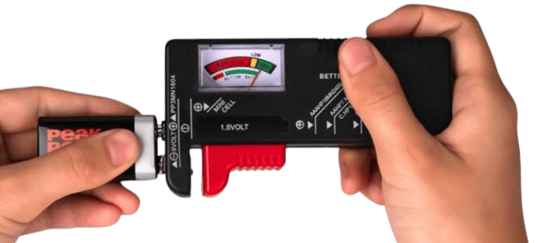 Power Plus universal battery tester Power Plus universal battery tester