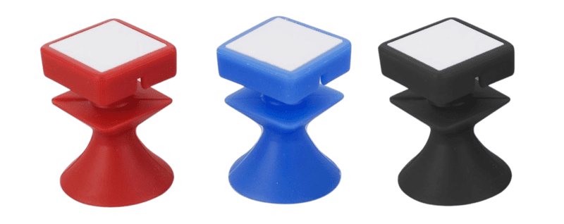Silicon vacuum mobile stand with earphone holder Silicon vacuum mobile stand with earphone holder