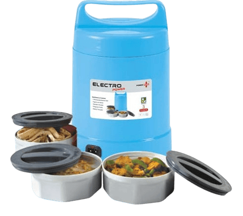 Electro Power: Electric Lunch box with Auto-cut function Electro Power: Electric Lunch box with Auto-cut function