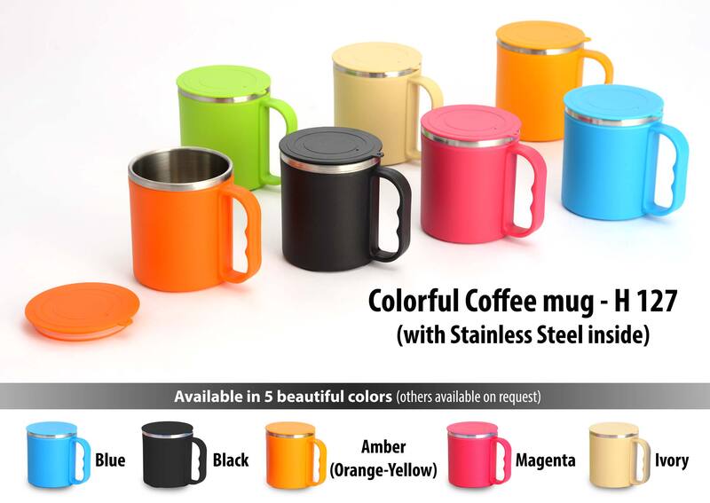 Colorful Steel coffee mug