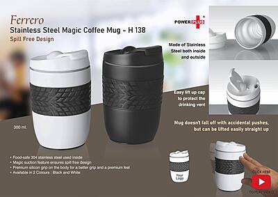 Ferrero Stainless Steel Magic Coffee Mug