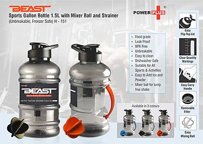 Beast Sports gallon water bottle
