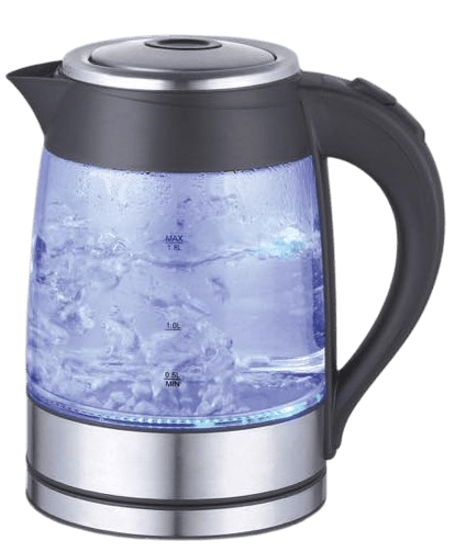 Sleek Glass kettle with LED illumination Sleek Glass kettle with LED illumination