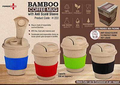 Bamboo Coffee mug: Eco friendly mug