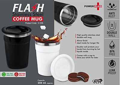 Flash: Stainless Steel Coffee mug