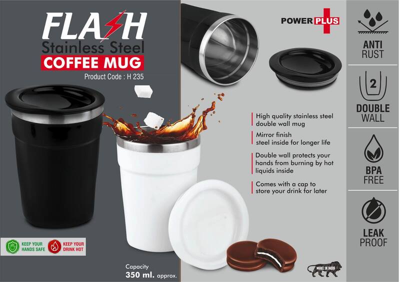 Flash: Stainless Steel Coffee mug