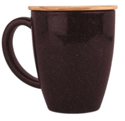 EcoBrew Mug with Lid : Coffee Fiber Eco Friendly Mug with Bamboo Lid EcoBrew Mug with Lid : Coffee Fiber Eco Friendly Mug with Bamboo Lid