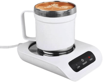 Set of Coffee warmer & SS Mug with Lid Set of Coffee warmer & SS Mug with Lid