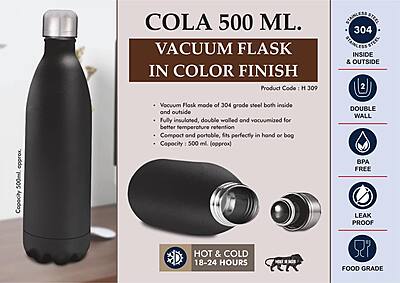 Cola 500 ml Vacuum flask in Color Finish