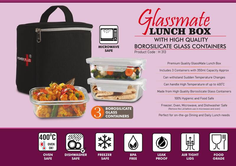 GlassMate Lunch Box: GlassMate Lunch Box: