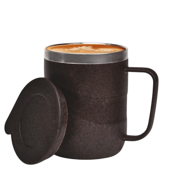 EcoWave Mini: Stainless Steel Double wall Coffee mug EcoWave Mini: Stainless Steel Double wall Coffee mug