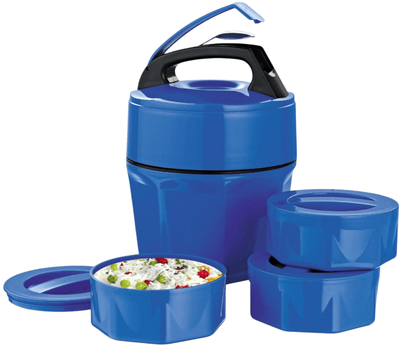 Octomeal Lunch box – 3 containers (plastic) Octomeal Lunch box – 3 containers (plastic)