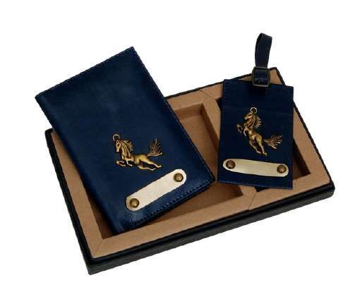 PASSPORT COVER AND TAG SET
