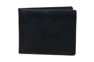 BLACK PU SIM POCKET WALLET