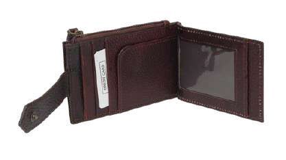 GENUINE LEATHER MULTIPLE CARDS POCKET WALLET