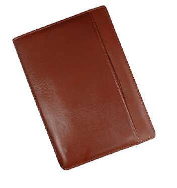 LEATHERITE TAN DOCUMENT LEAVES FOLDER