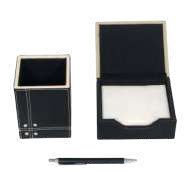 3 IN 1 SET TUMBLER PEN STAND  PEN BOX