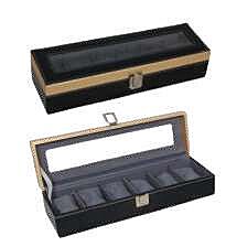 WATCH BOX FOR 6 WATCHES