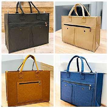 NON WOVEN BAGS. 4 COLOR