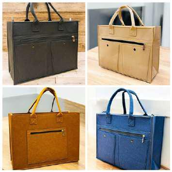 NON WOVEN BAGS. 4 COLOR