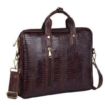 FRONT ZIPPER LAPTOP BAG