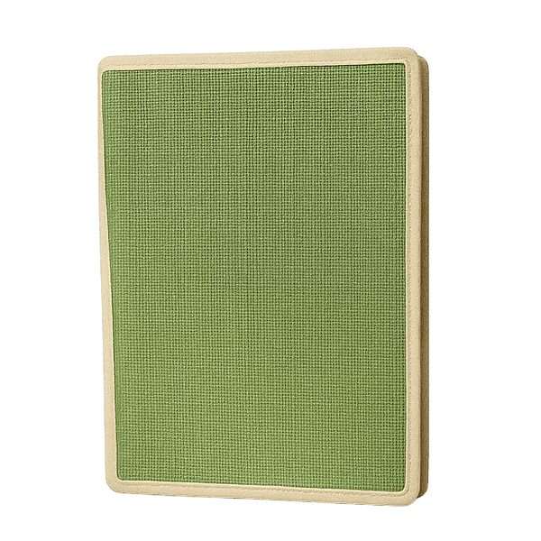 Eco-Friendly Jute Document Folder with Zipper Closure