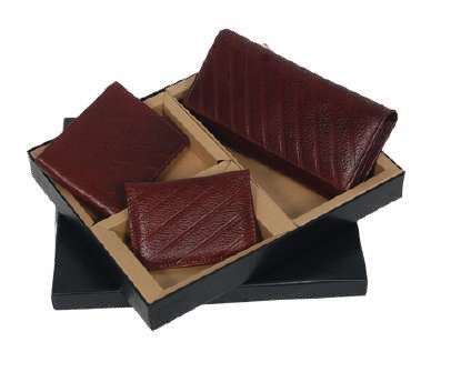 PDM LEATHER STRIPES COMBO GIFT SET