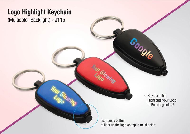 Logo highlight keychain (multicolor backlight) Logo highlight keychain (multicolor backlight)