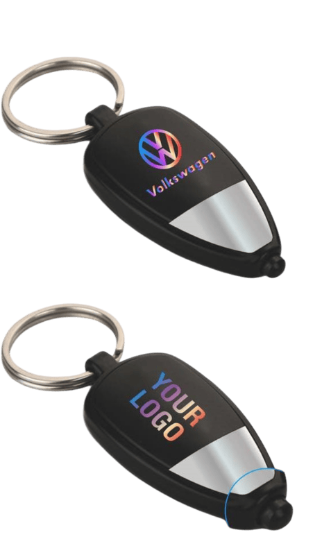 Two tone Logo highlight keychain Two tone Logo highlight keychain
