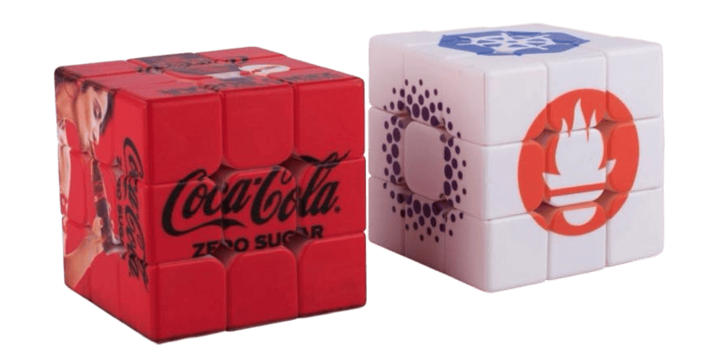 Promo cube: 2 x 2 inch Blank Rubik Cube for promotions Promo cube: 2 x 2 inch Blank Rubik Cube for promotions