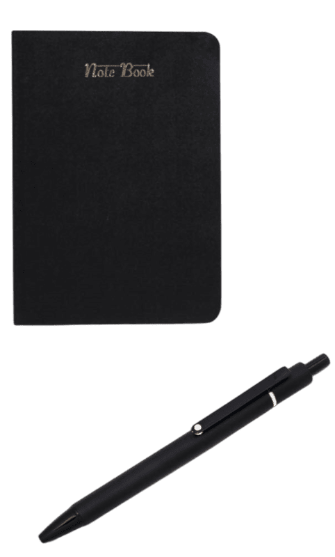 2 in 1 Black Set: Timeless notebook 2 in 1 Black Set: Timeless notebook