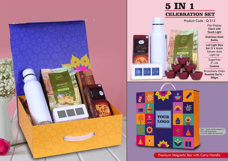 Celebration Set of 5: Bolt SS Bottle 750Mlin Magnetic Gift Box Celebration Set of 5: Bolt SS Bottle 750Mlin Magnetic Gift Box