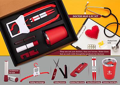Doctor Mug set: Folding Coat hanger,
