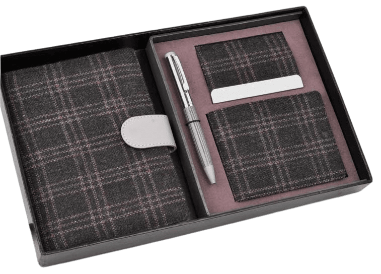 Tweed Gray Set of 4: Multi use Passport holder, Tweed Gray Set of 4: Multi use Passport holder,