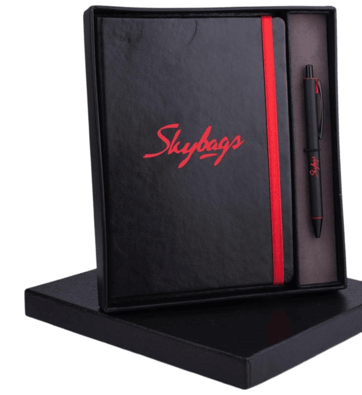 Laser Engrave Color Notebook with Metal Highlight Laser Engrave Color Notebook with Metal Highlight