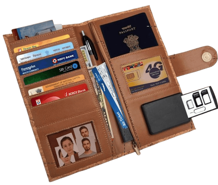 Eco-Friendly Cork Cheque Book Holder Eco-Friendly Cork Cheque Book Holder