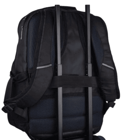 Buddy: 2 tone Laptop bag with double bottle pocket Buddy: 2 tone Laptop bag with double bottle pocket