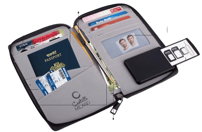 All in 1 Zipper Passport holder All in 1 Zipper Passport holder