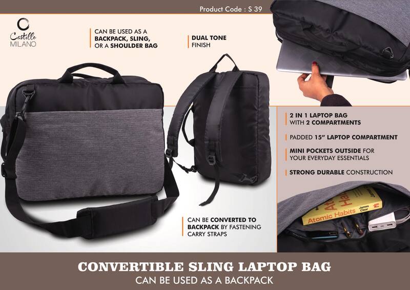 Convertible Sling Laptop Bag Convertible Sling Laptop Bag