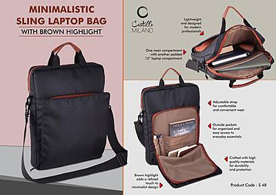 Minimalistic Sling Laptop bag