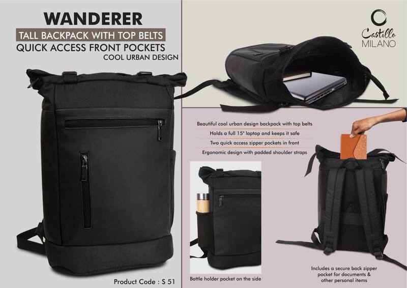 Wanderer: Tall backpack bag Wanderer: Tall backpack bag