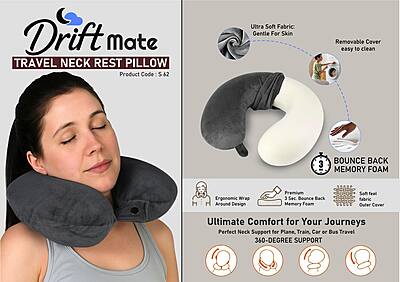 DriftMate: Travel Neck Rest Pillow