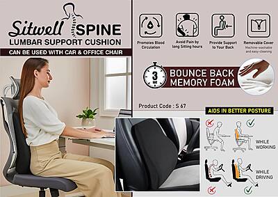 SitWell Spine: Car & Office Chair Lumbar