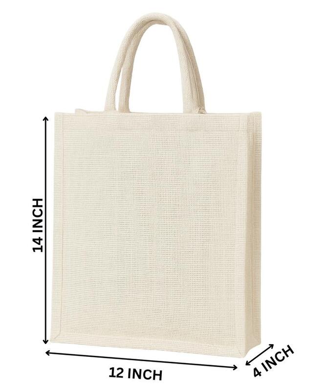 White Jute bag WJ-18