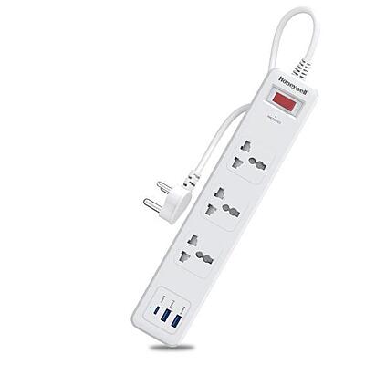 3 OUTLET SURGE PROTECTOR WITH 1XTYPE C & 2XUSB