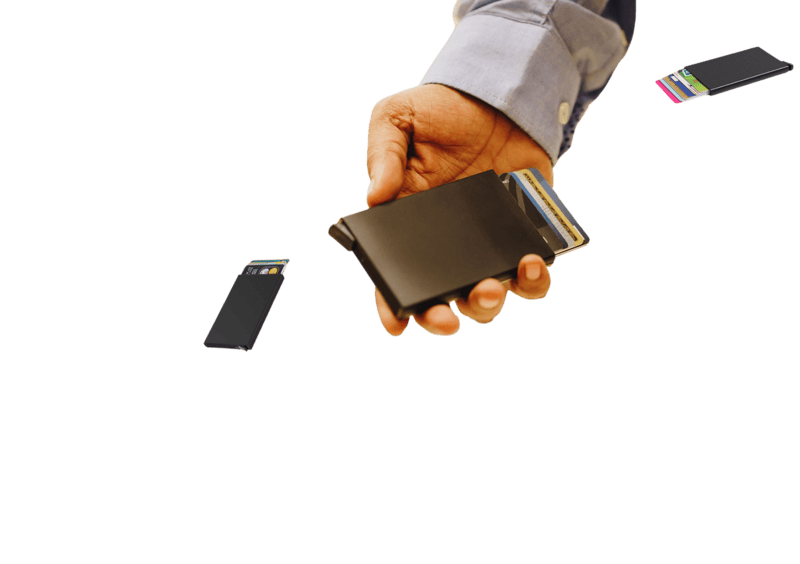 CREDIT CARD HOLDER WITH RFID BLOCK Pockate