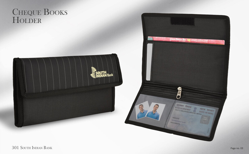 CHEQUE BOOKS HOLDER 3