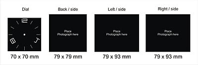 Table Clock With Pad And Mobile Holder (4 Side Branding Area) (Branding Included)